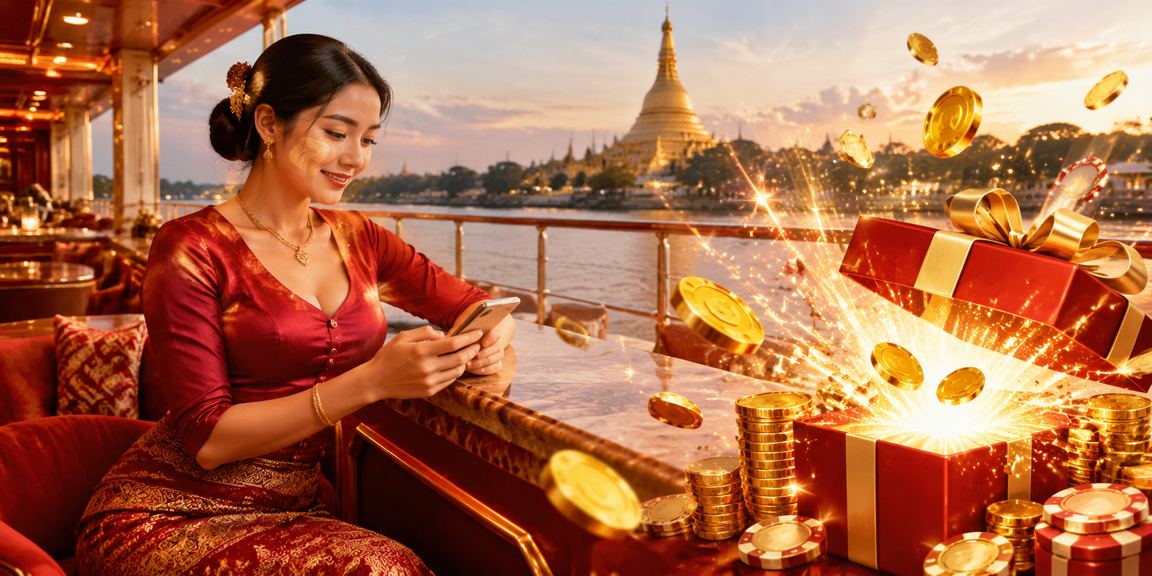 မြန်မာဖုန်းမှ အွန်လိုင်းကာစီနို အသုံးပြုသူ